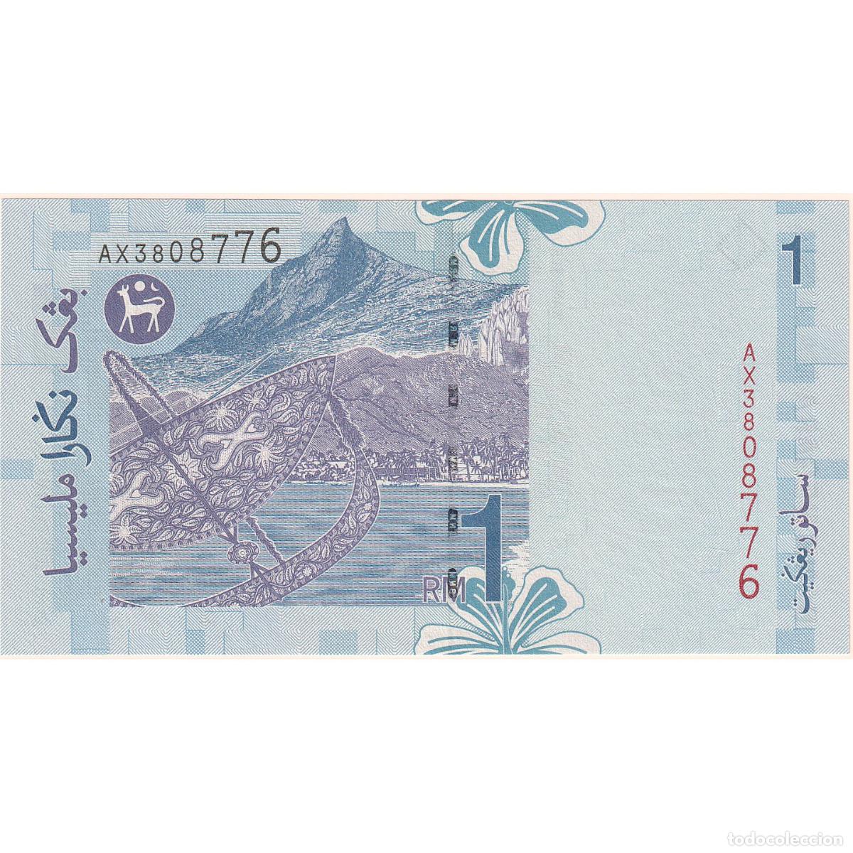 Billetes extranjeros: [#247950] 1 Ringgit, Malasia, KM:39a, UNC - Foto 2