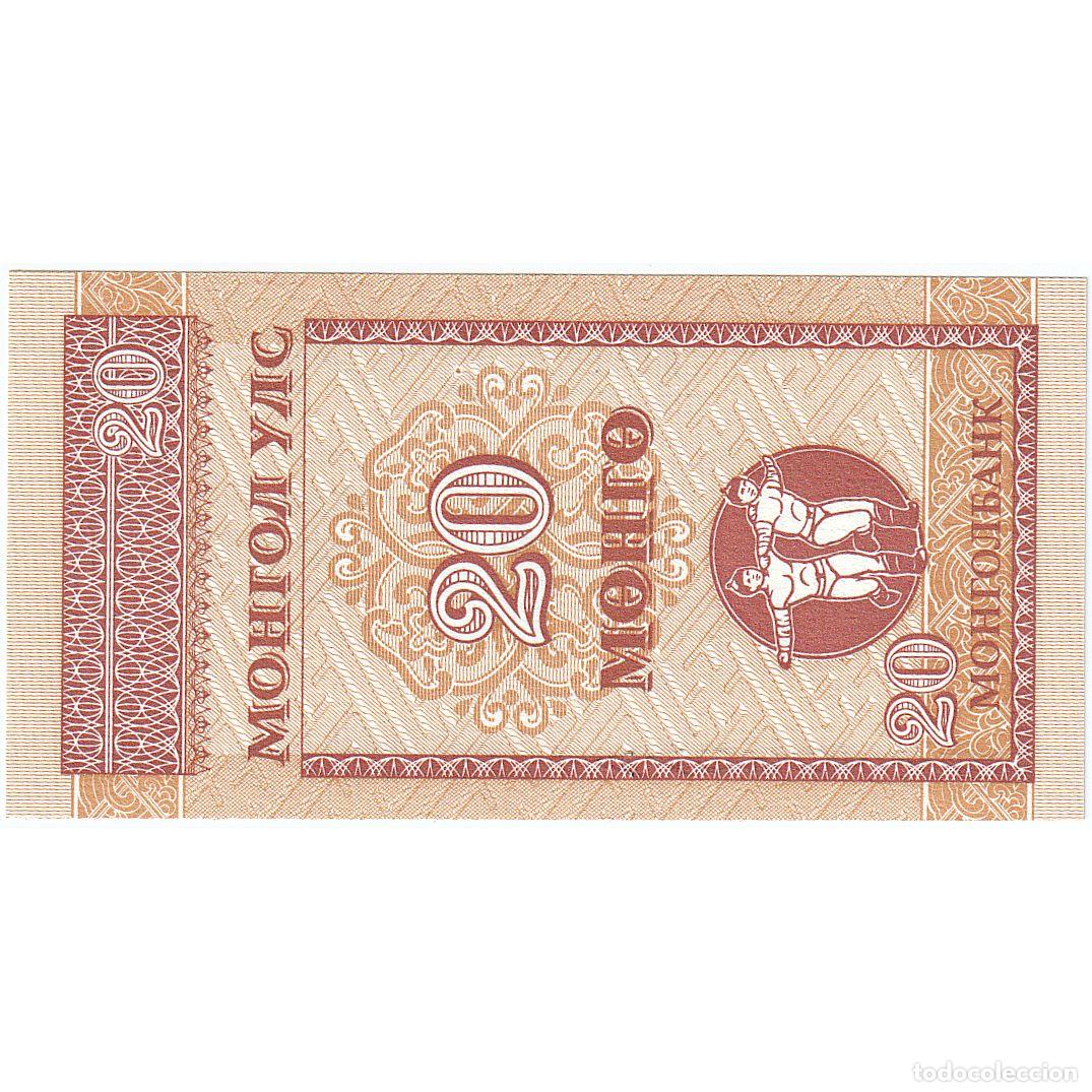 Billetes extranjeros: [#247962] 20 Mongo, Mongolia, KM:50, UNC - Foto 1