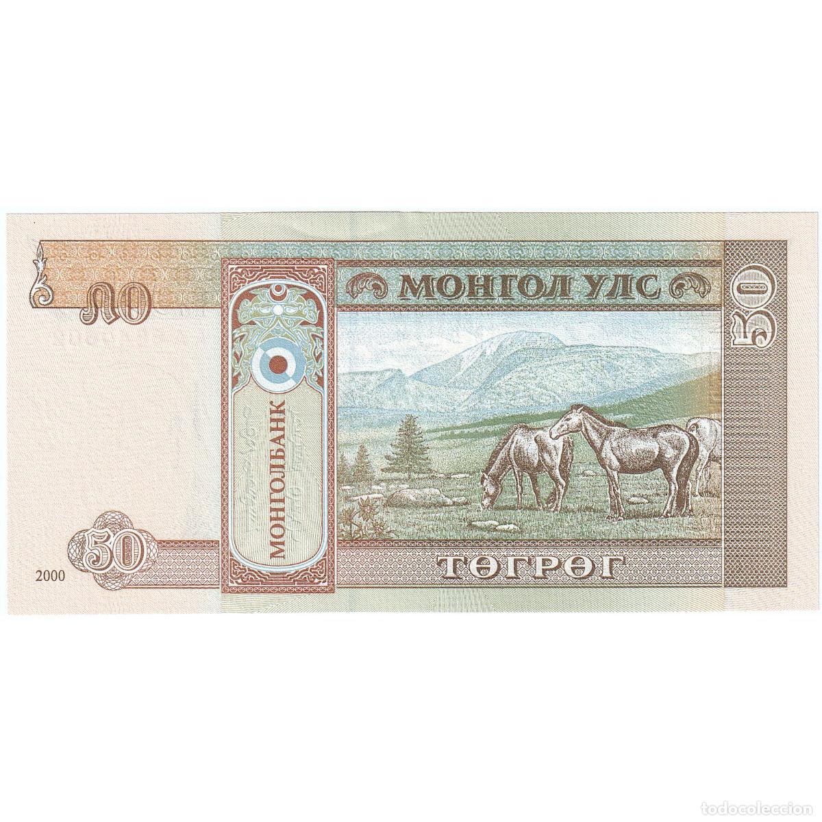 Billetes extranjeros: [#247972] 50 Tugrik, Mongolia, KM:56, UNC - Foto 2