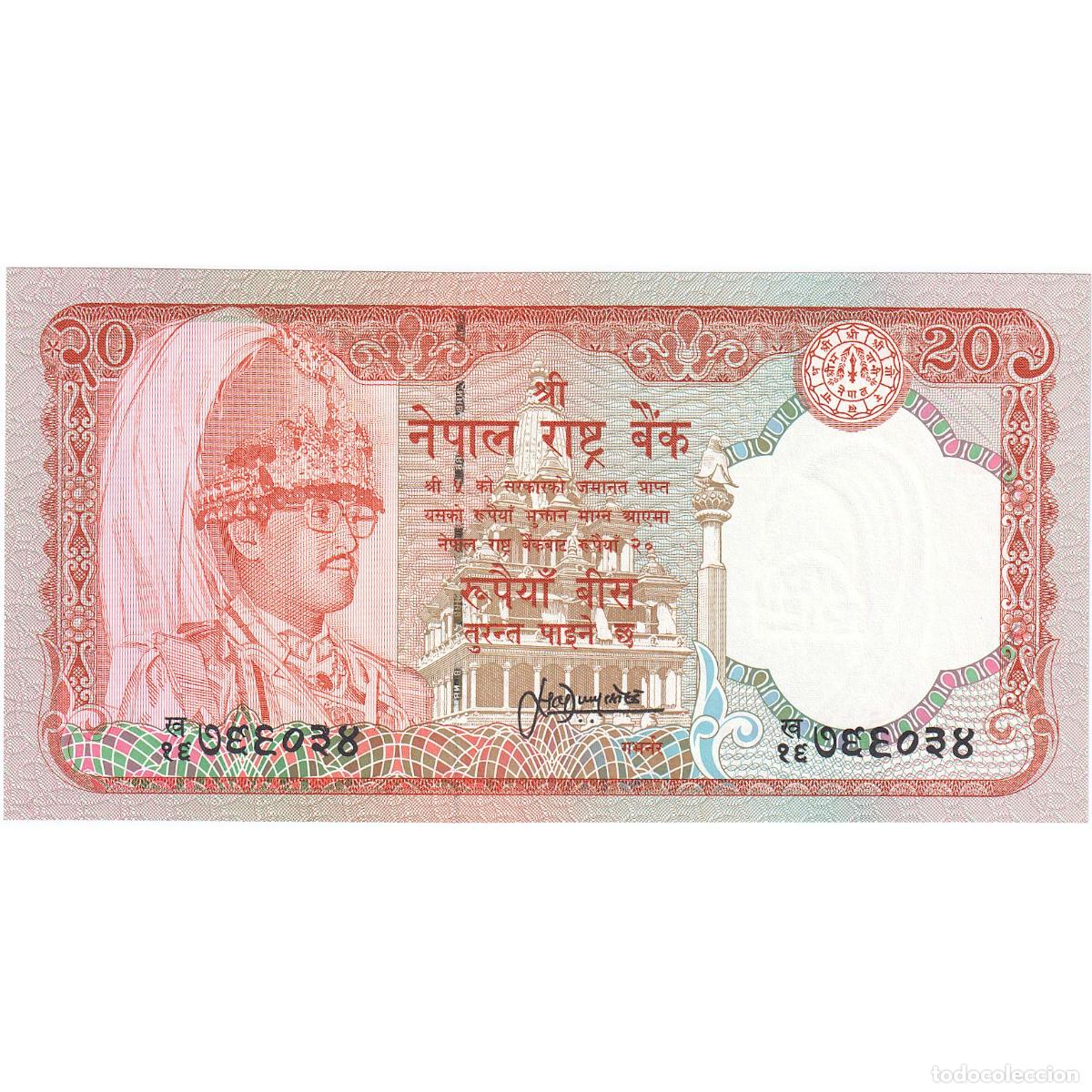 Billetes extranjeros: [#247982] 20 Rupees, Nepal, KM:38b, UNC - Foto 1