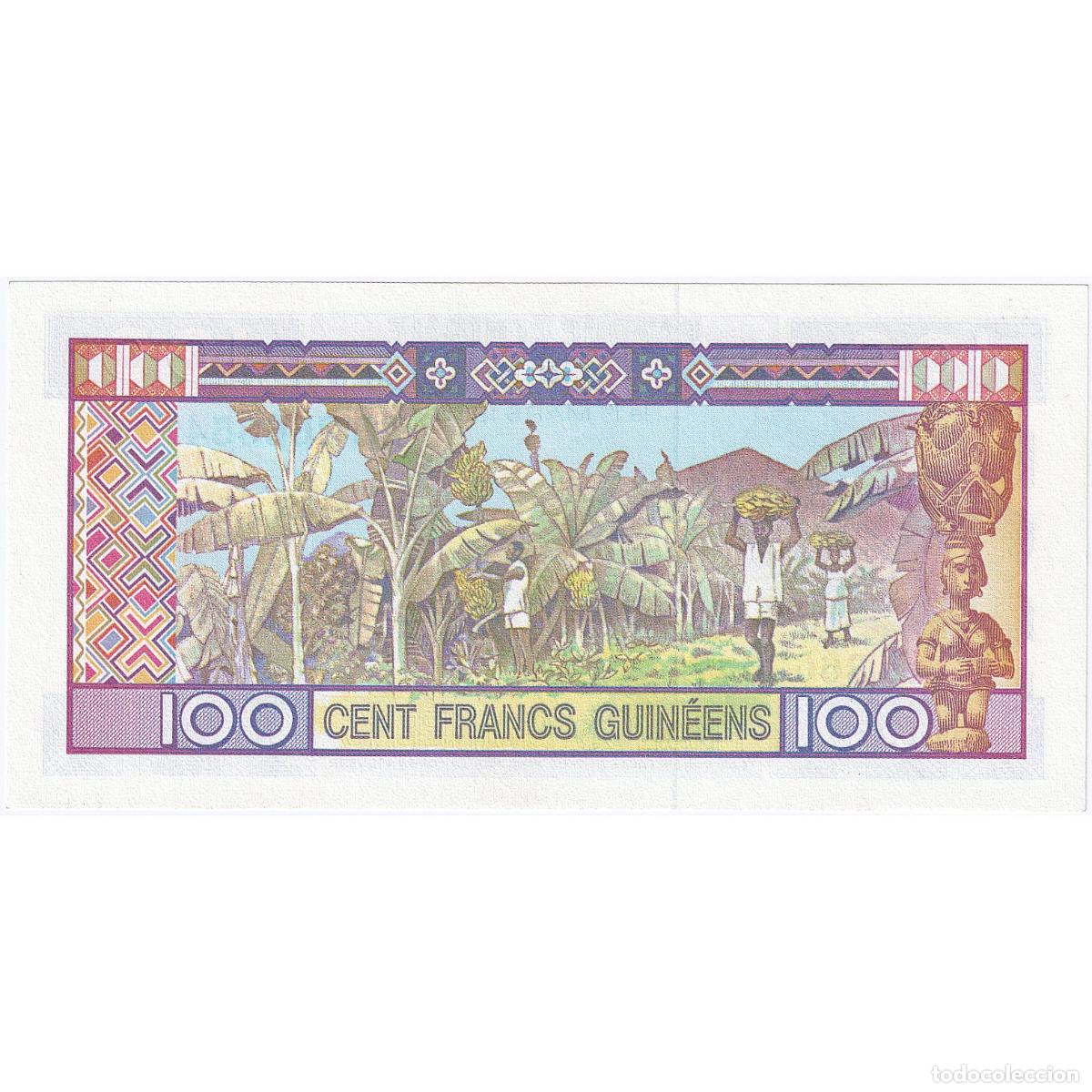 Billetes extranjeros: [#196103] 100 Francs, 1985, Guinea, KM:35a, UNC - Foto 2