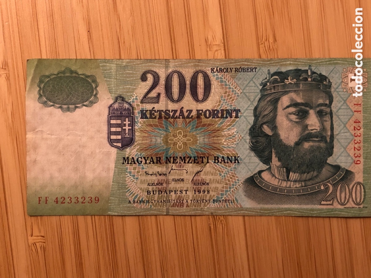 Billetes extranjeros: Billete 200 Forint, Budapest (L9) - Foto 1