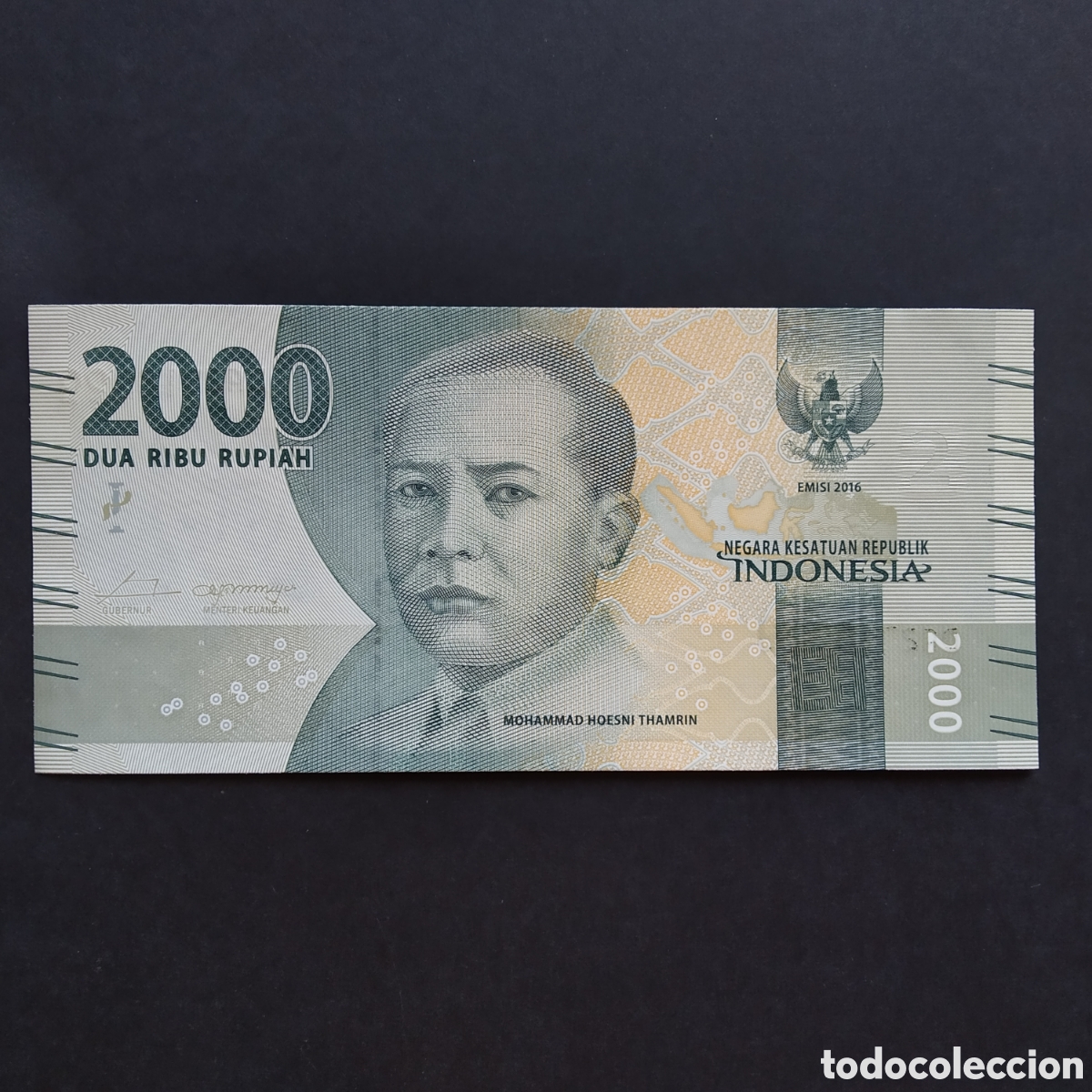 Billetes extranjeros: BILLETE - INDONESIA 2000 RUPIAS 2016 (SC) - Foto 1