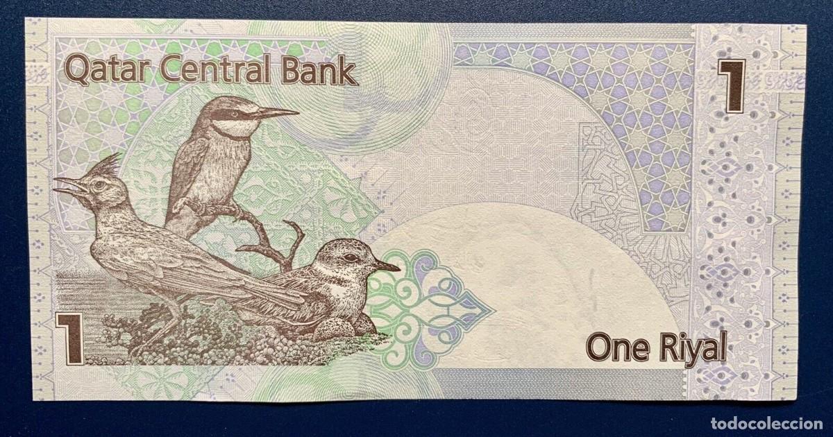 Billetes extranjeros: QATAR 1 Riyal (2008-2017) SC/ UNC - Foto 2