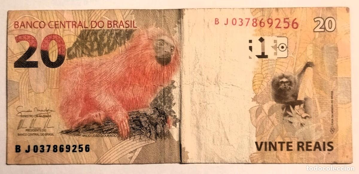 Billetes extranjeros: BILLETE 20 Reais .BRASIL 2010. - Foto 1