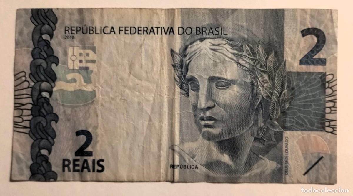 Billetes extranjeros: 2 REAIS 2010