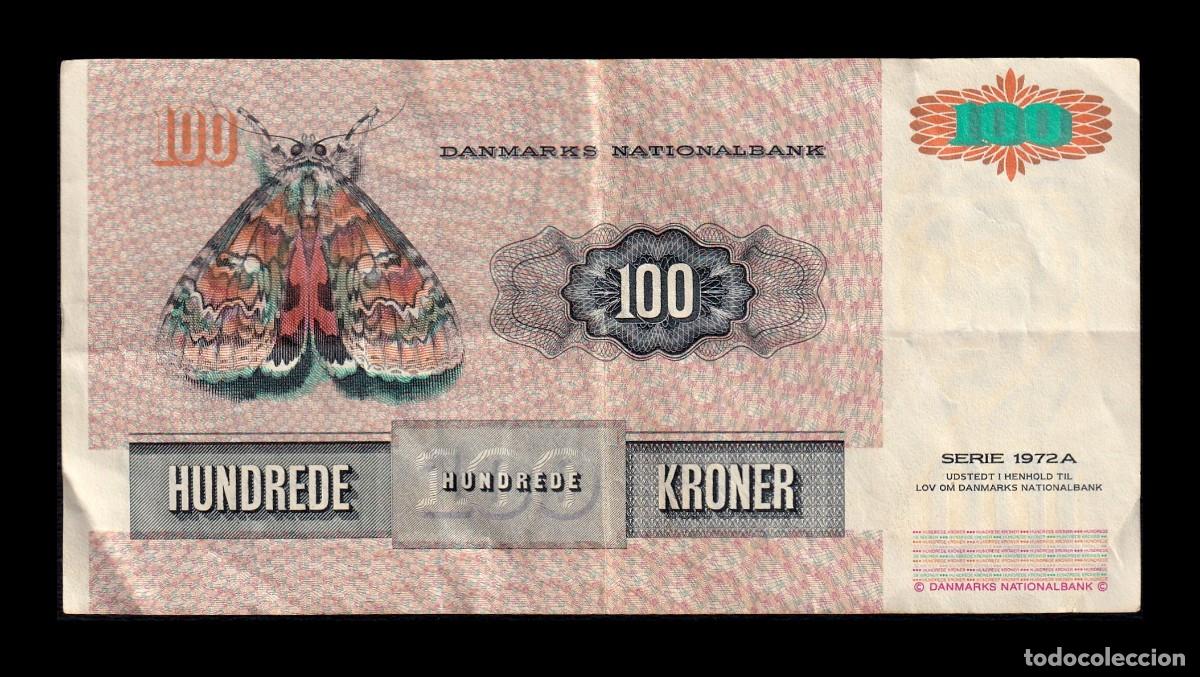 Billetes extranjeros: Dinamarca 100 Coronas 1998 Pick 54i(2) Mbc Vf - Foto 2
