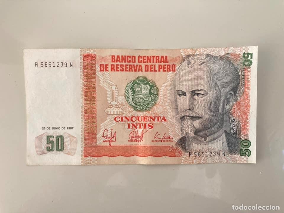 Billetes extranjeros: BILLETE PERU - Foto 1