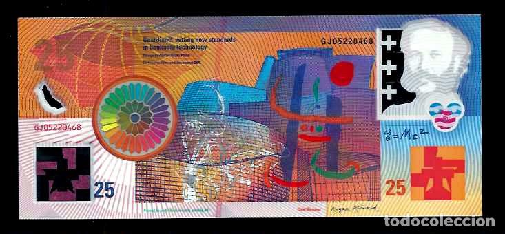 Billetes extranjeros: POLYMER Test note ORELL-F&Uuml;SSLI, 25 Units, UNC - Foto 2