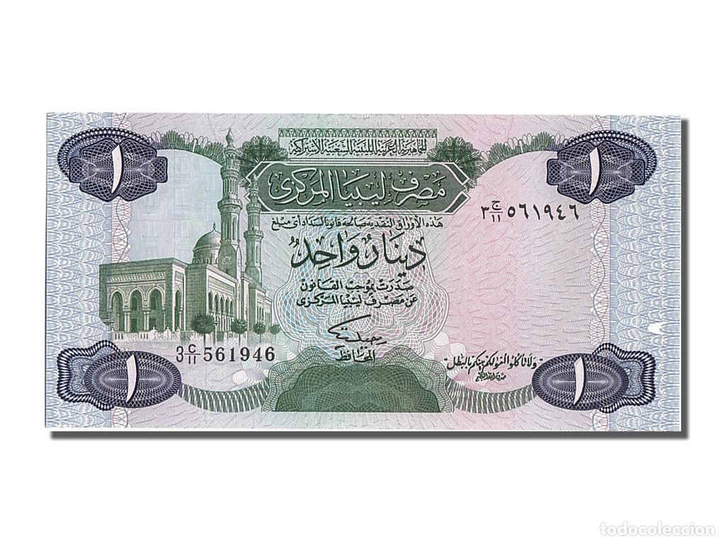 Billetes extranjeros: [#202432] Billete, 1 Dinar, 1984, Libia, UNC - Foto 1