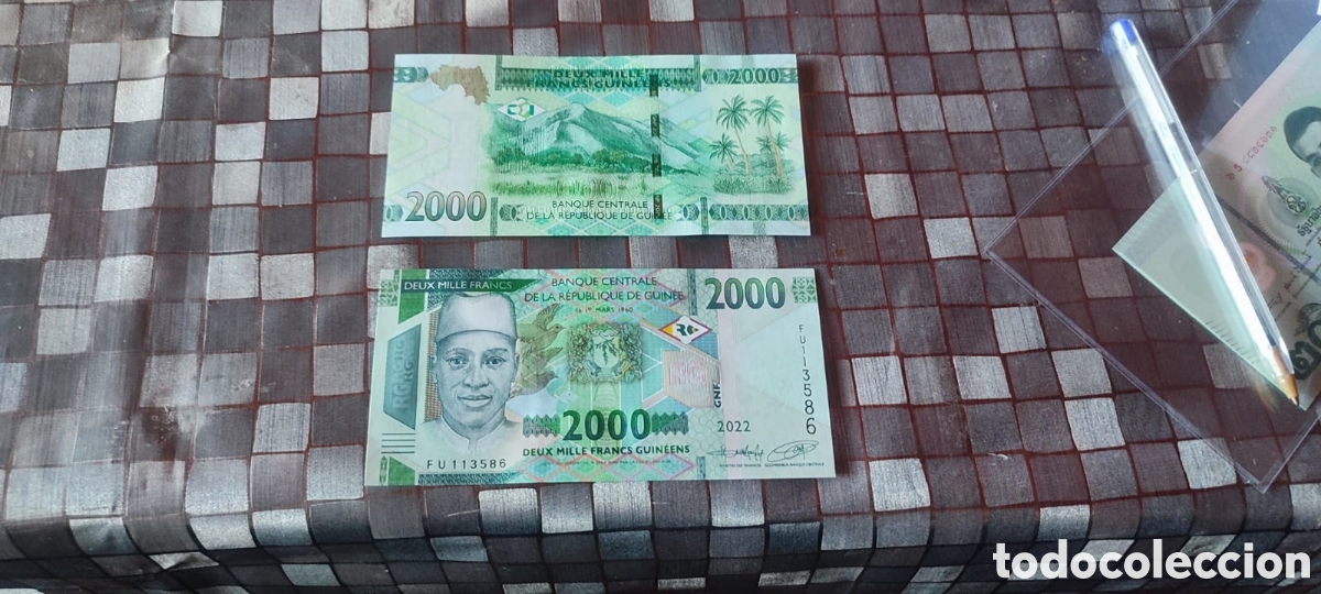 Billetes extranjeros: Billete de la Guinea - Foto 1