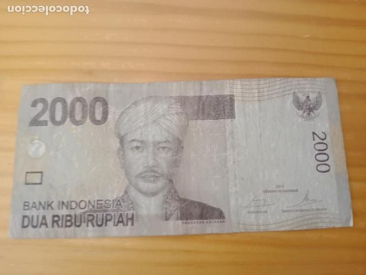 Billetes extranjeros: Indonesia 2015, 2000 Rupias - Foto 1