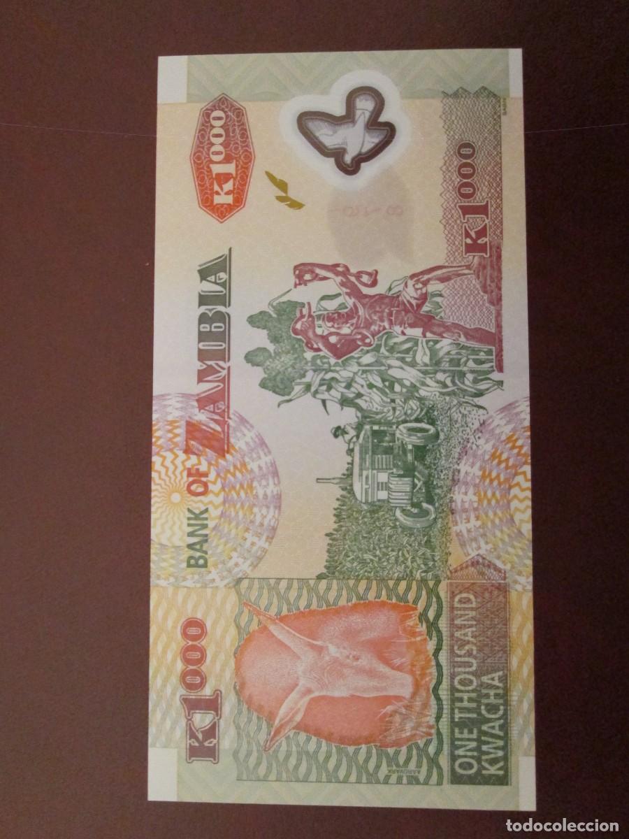 Billetes extranjeros: 1000 KWACHA ZAMBIA SIN CIRCULAR - Foto 1