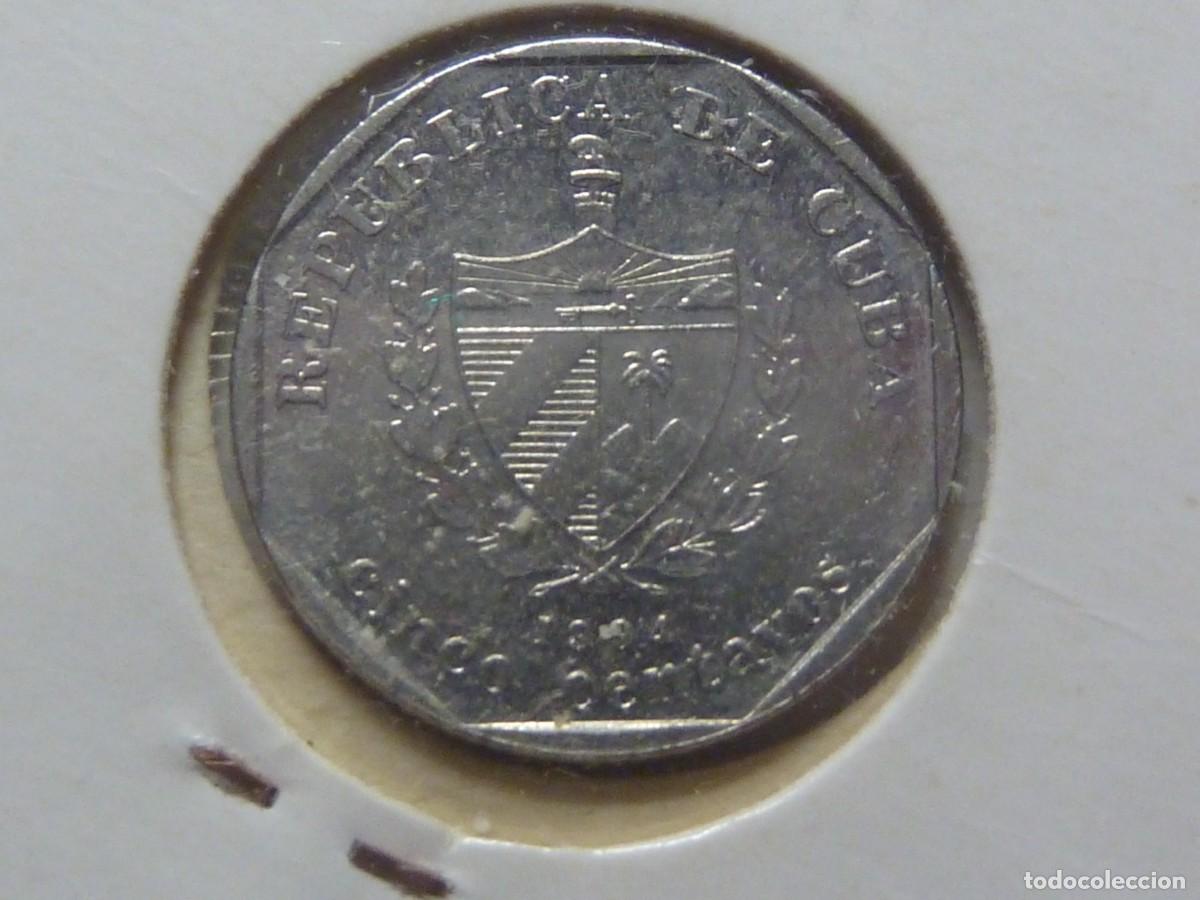 Billetes extranjeros: CUBA 5 CTVO 1994 NIKEL EBC - Foto 1
