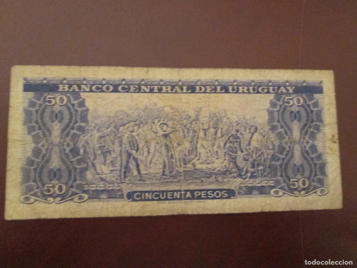 Billetes extranjeros: 50 PESOS URUGUAY - Foto 2