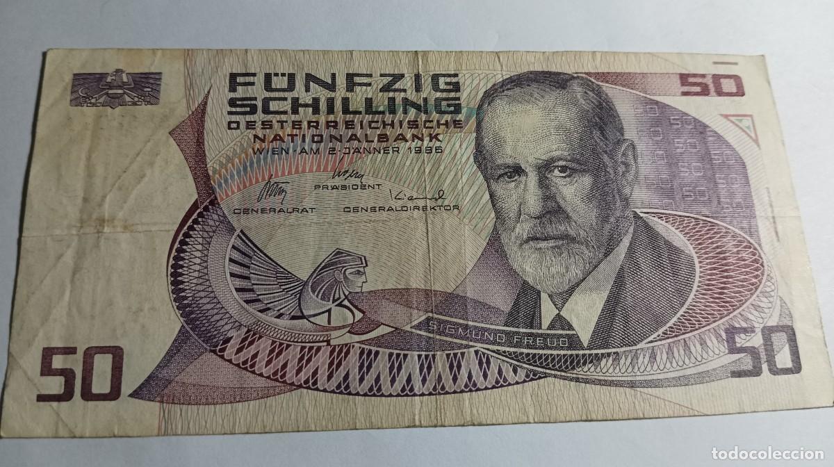 Billetes extranjeros: AUSTRIA - 50 SCHILLING 1986 - P149 - Foto 1