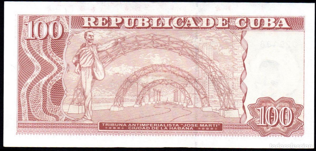 Billetes extranjeros: CUBA - 100 PESOS 2008 - S/C - Foto 2