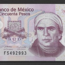 Billetes extranjeros: BILLETE DE MEXICO 2008 - VALOR 50 $ PESO ( POLÍMERO )