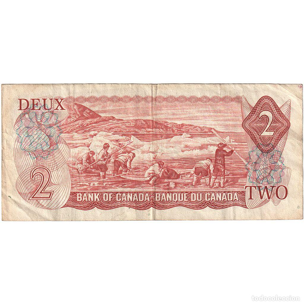 Billetes extranjeros: [#196343] 2 Dollars, 1974, Canad&aacute;, KM:86a, BC - Foto 2