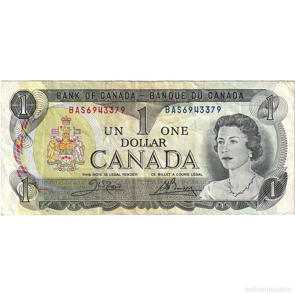 Billetes extranjeros: [#196344] 1 Dollar, 1973, Canad&aacute;, KM:85c, BC - Foto 1