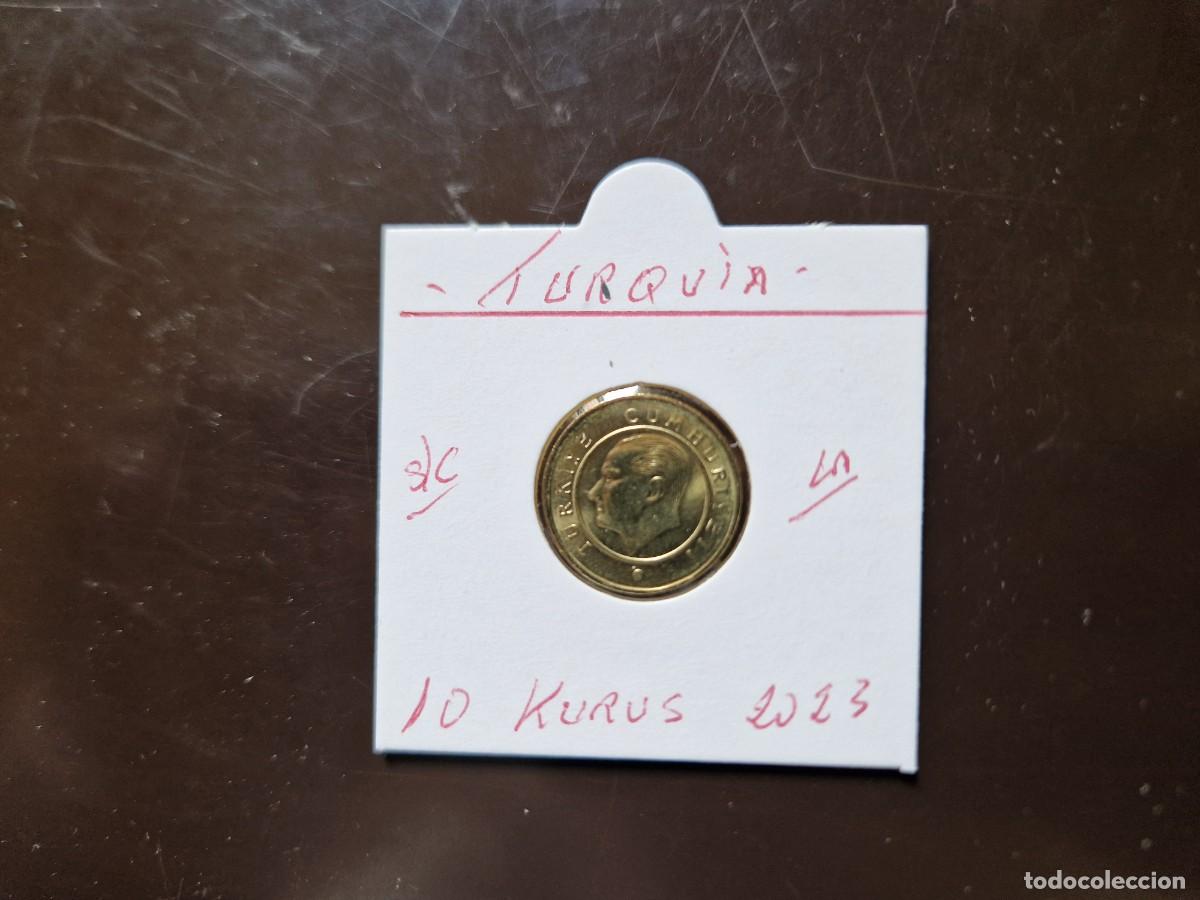 Billetes extranjeros: TURQUIA 10 KURUS 2023 S/C KM=1241 (LAT&Oacute;N)