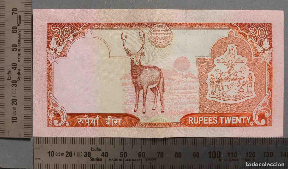 Billetes extranjeros: BILLETE. RUPEES TWENTY - Foto 2