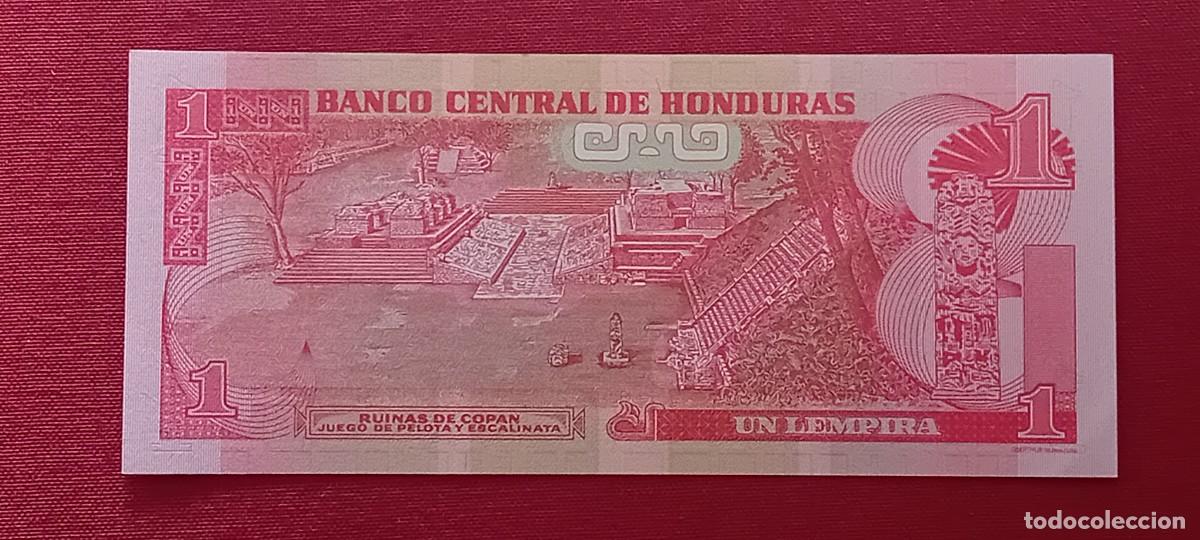 Billetes extranjeros: 1 LEMPIRA, HONDURAS. 2010. (PICK89b). - Foto 2
