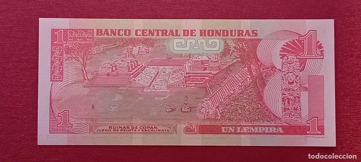 Billetes extranjeros: 1 LEMPIRA, HONDURAS. 2008. (PICK89a). - Foto 2