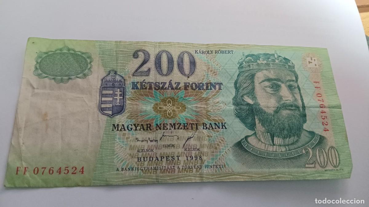 International Banknotes: HUNGRIA - 200 FORINT 1998 - P-178