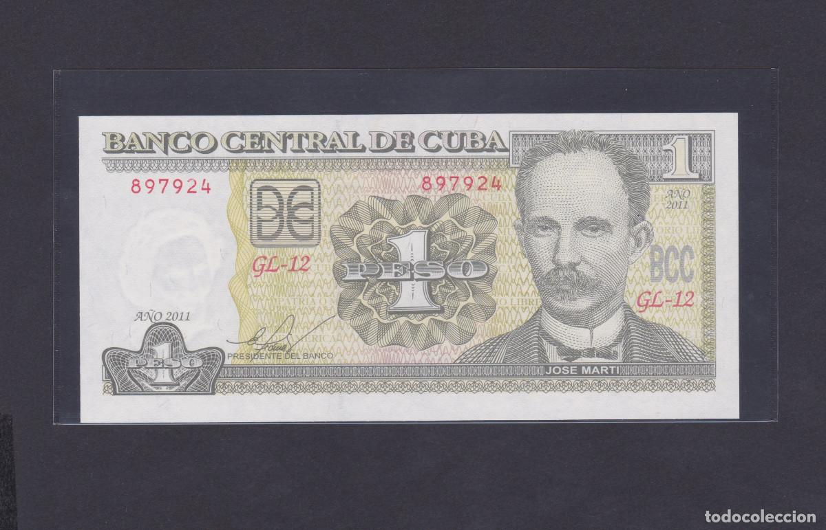 Billetes extranjeros: Cuba 1 Peso 2011 SC / UNC - Foto 1