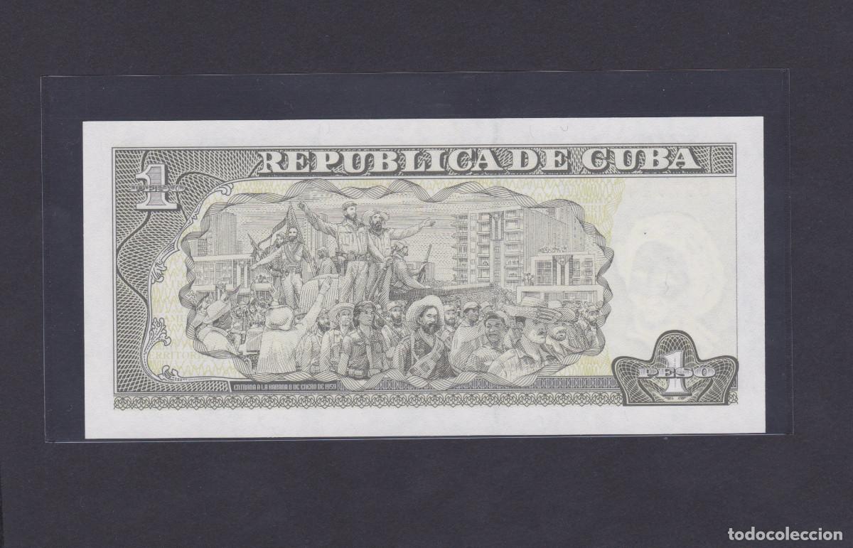 Billetes extranjeros: Cuba 1 Peso 2011 SC / UNC - Foto 2