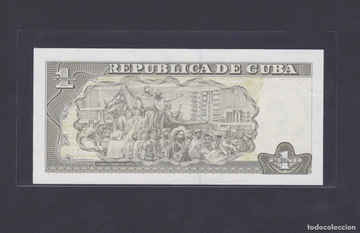 Billetes extranjeros: Cuba 1 Peso 2016 SC / UNC - Foto 2