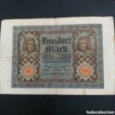 Billetes extranjeros: ALEMANIA 100 MARCOS BERLÍN 1920