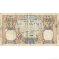 Billetes extranjeros: [#628081] FRANCIA, 1000 FRANCS, CÉRÈS ET MERCURE, 1932, 1932-03-24, BC, FAYETTE:37.7