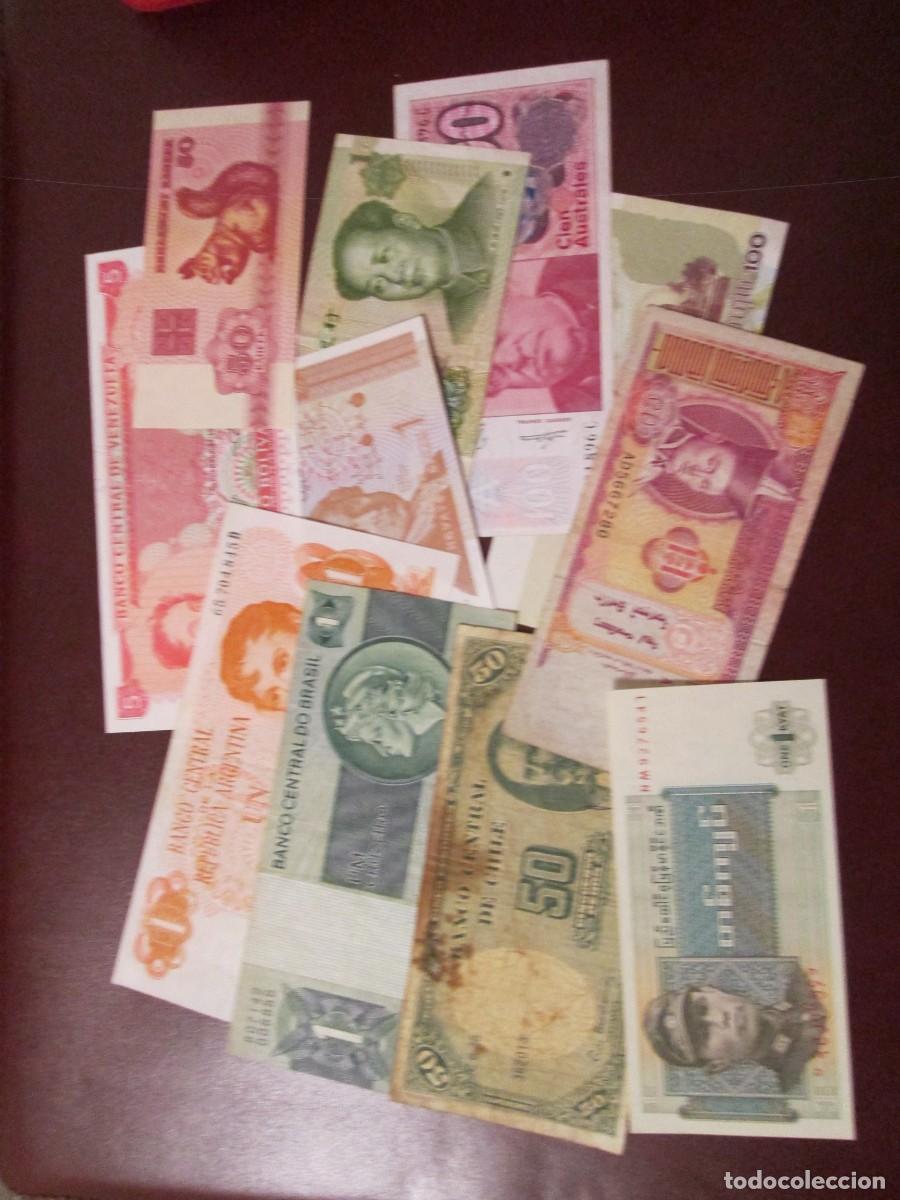 Billetes extranjeros: 11 Billetes extrangeros - Foto 1