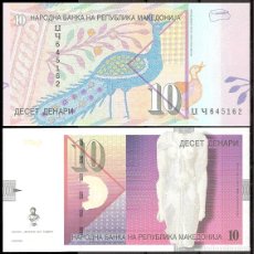 Billetes extranjeros: MACEDONIA 2007 - 10 DENARA - SIN CIRCULAR - AHORRE GASTOS DE ENVÍO