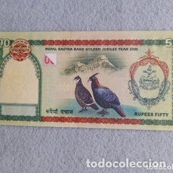 Billetes extranjeros: Nepal. 50 Rupias. A&ntilde;o 2005. Sin Circular. - Foto 1