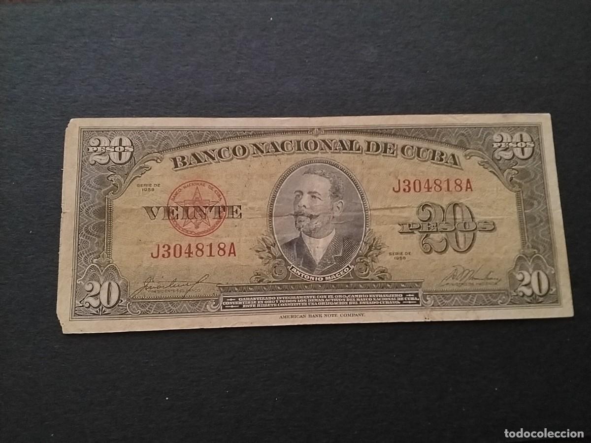 Billetes extranjeros: Billete Cuba - Foto 1