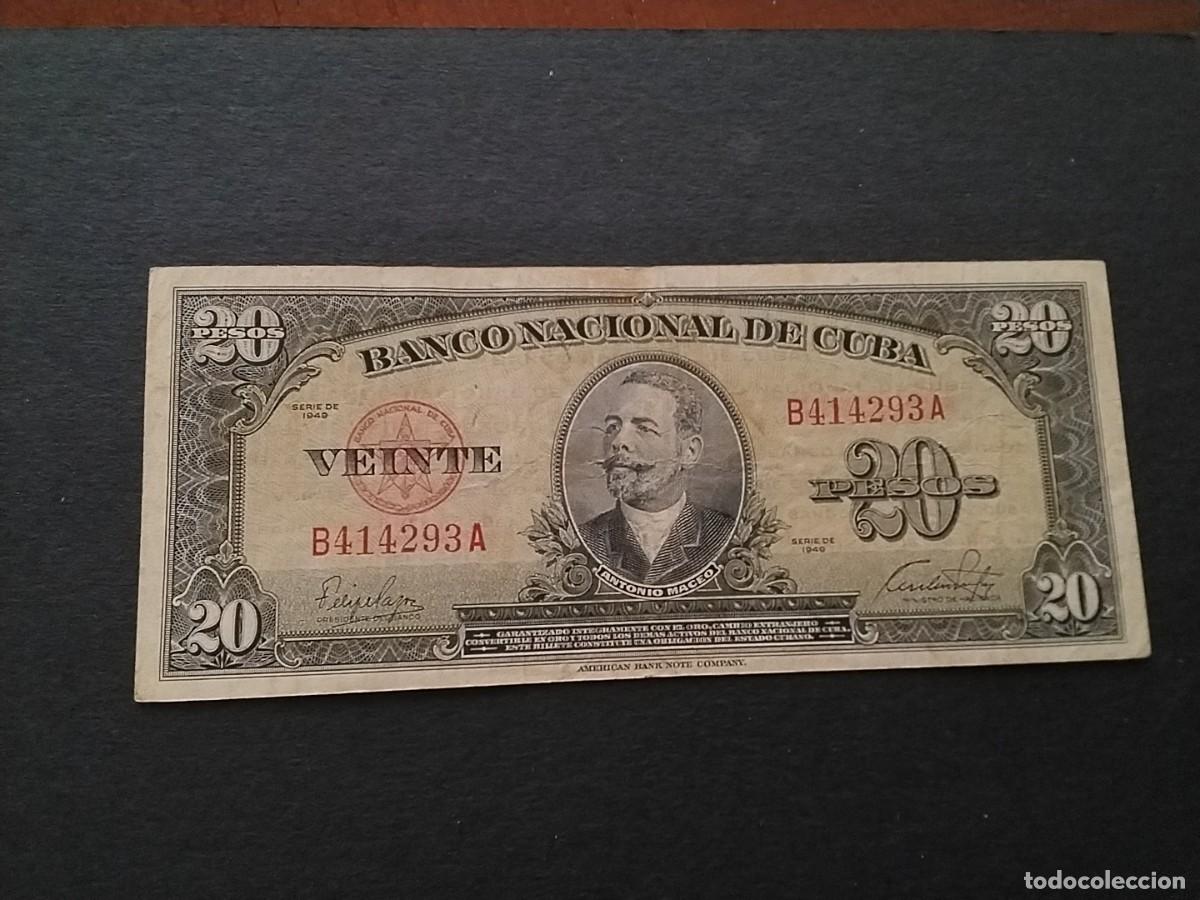 Billetes extranjeros: Billete Cuba - Foto 1