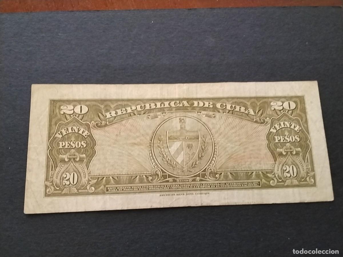 Billetes extranjeros: Billete Cuba - Foto 2