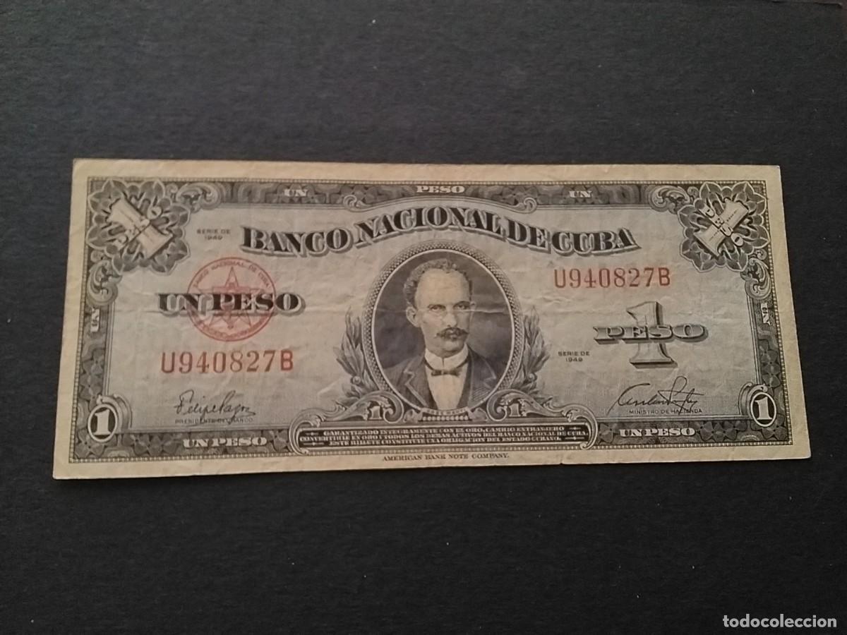 Billetes extranjeros: Billete Cuba - Foto 1