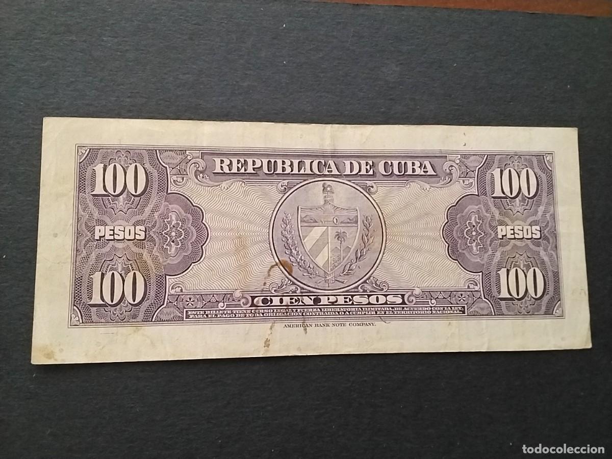 Billetes extranjeros: Billete Cuba - Foto 2