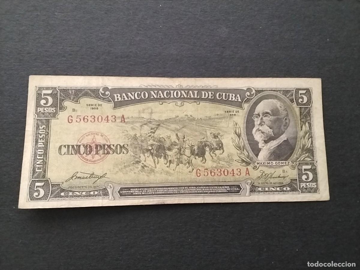 Billetes extranjeros: Billete Cuba - Foto 1