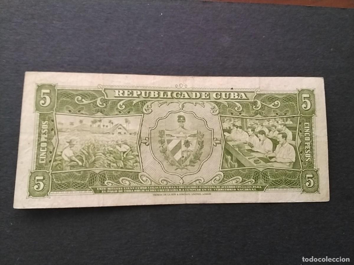 Billetes extranjeros: Billete Cuba - Foto 2