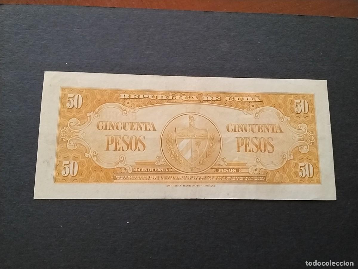 Billetes extranjeros: Billete Cuba - Foto 2