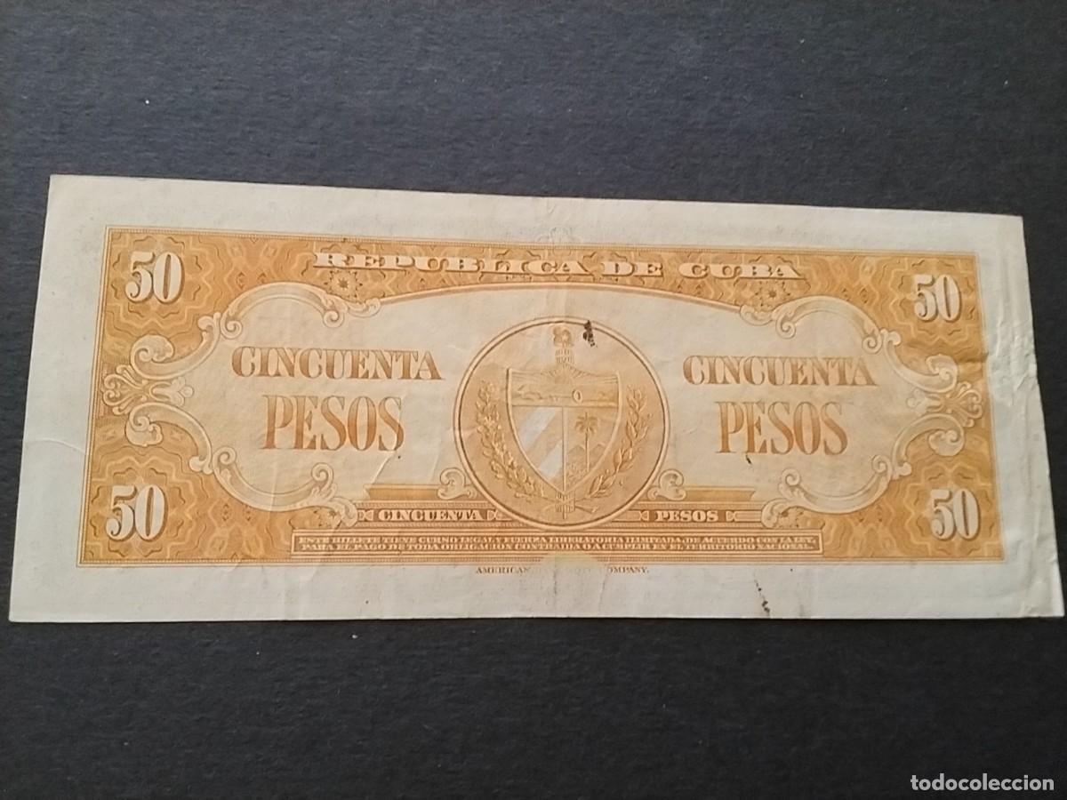 Billetes extranjeros: Billete Cuba - Foto 2