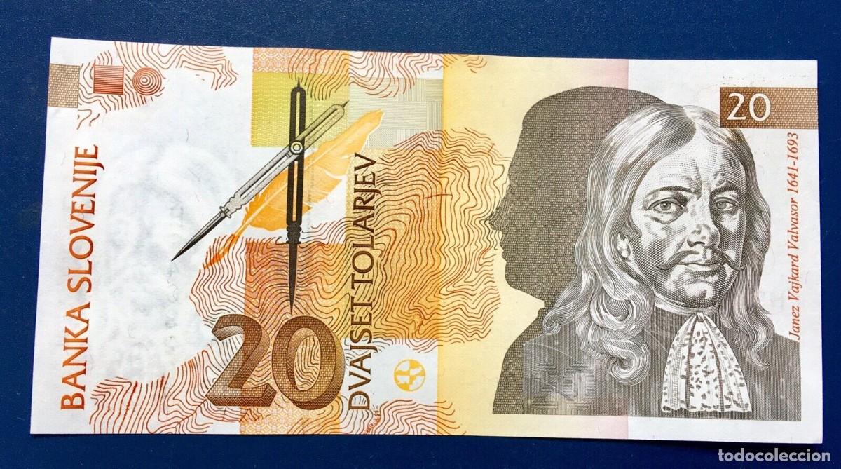 Billetes extranjeros: ESLOVENIA 20 TOLARJEV 1992 SC/UNC - Foto 1