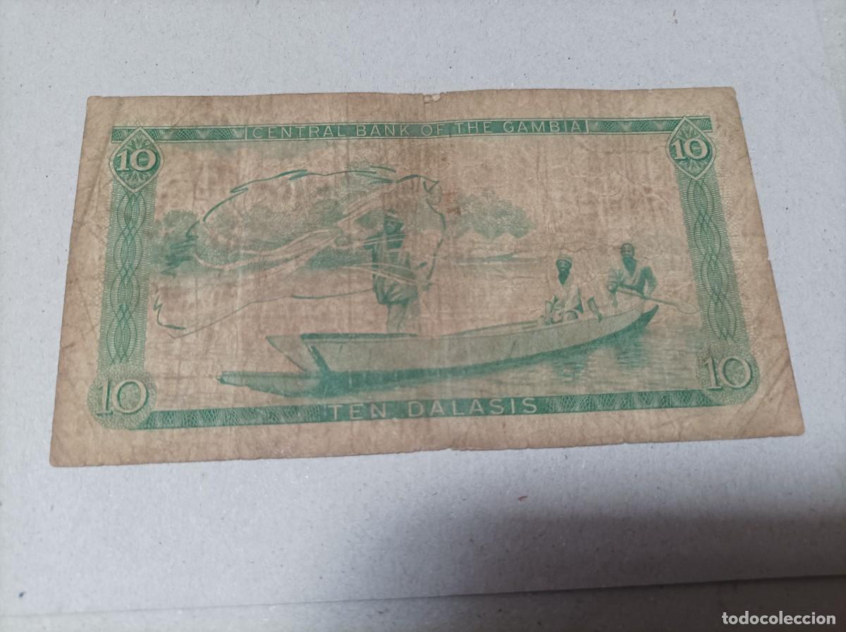Billetes extranjeros: Billete Gambia, 5 Dalasis - Foto 1