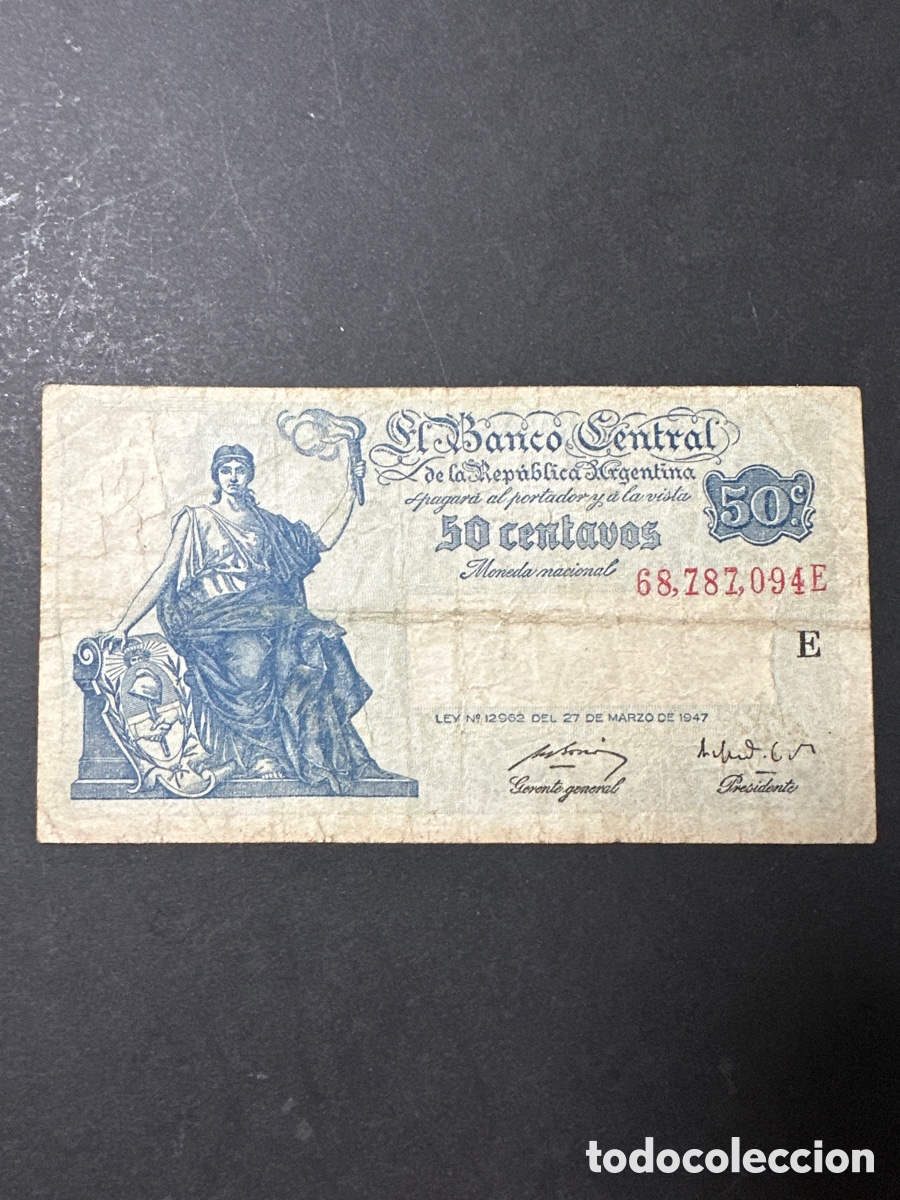 Billetes extranjeros: Billete de Argentina - Foto 1