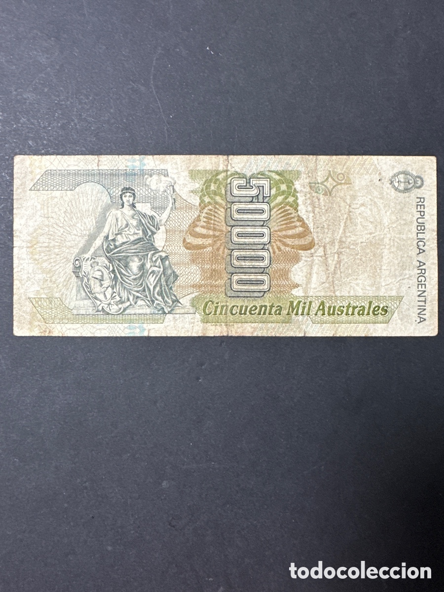 Billetes extranjeros: Billete de Argentina - Foto 2